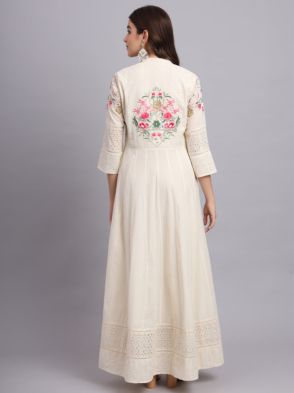 Royal Bloom Anarkali Suit for Women – Elegant Wedding & Festive Ethnic Wear
