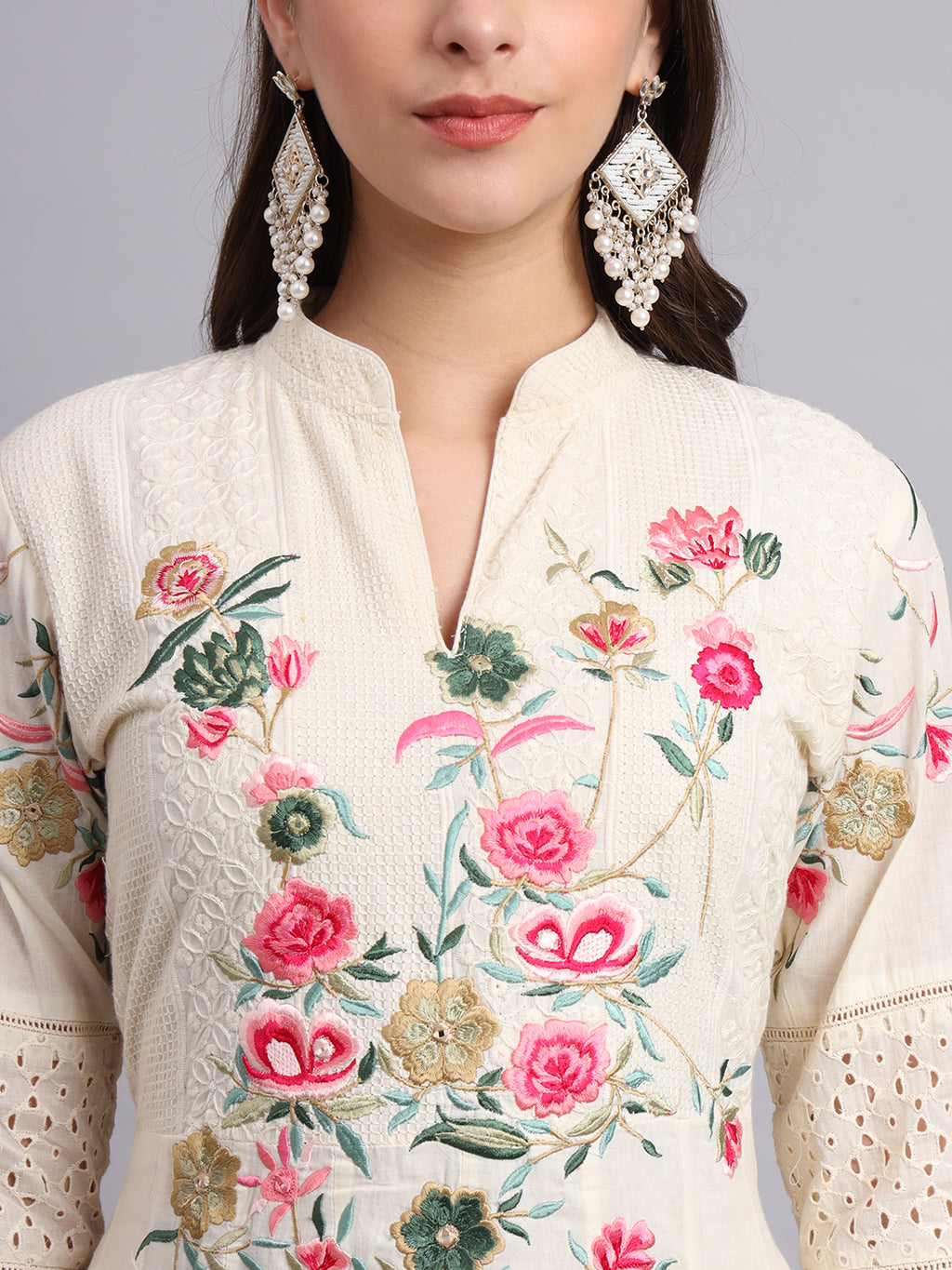Royal Bloom Anarkali Suit for Women – Elegant Wedding & Festive Ethnic Wear