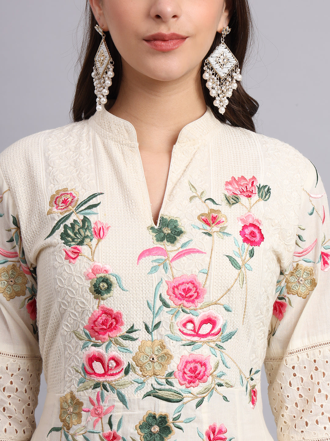 Royal Bloom Anarkali Suit for Women – Elegant Wedding & Festive Ethnic Wear