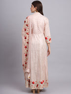 Gota Baby Pink Angrakha Kurta Set – Stylish Ethnic Wear for Weddings & Festivals