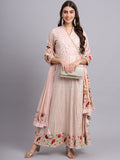Gota Baby Pink Angrakha Kurta Set – Stylish Ethnic Wear for Weddings & Festivals