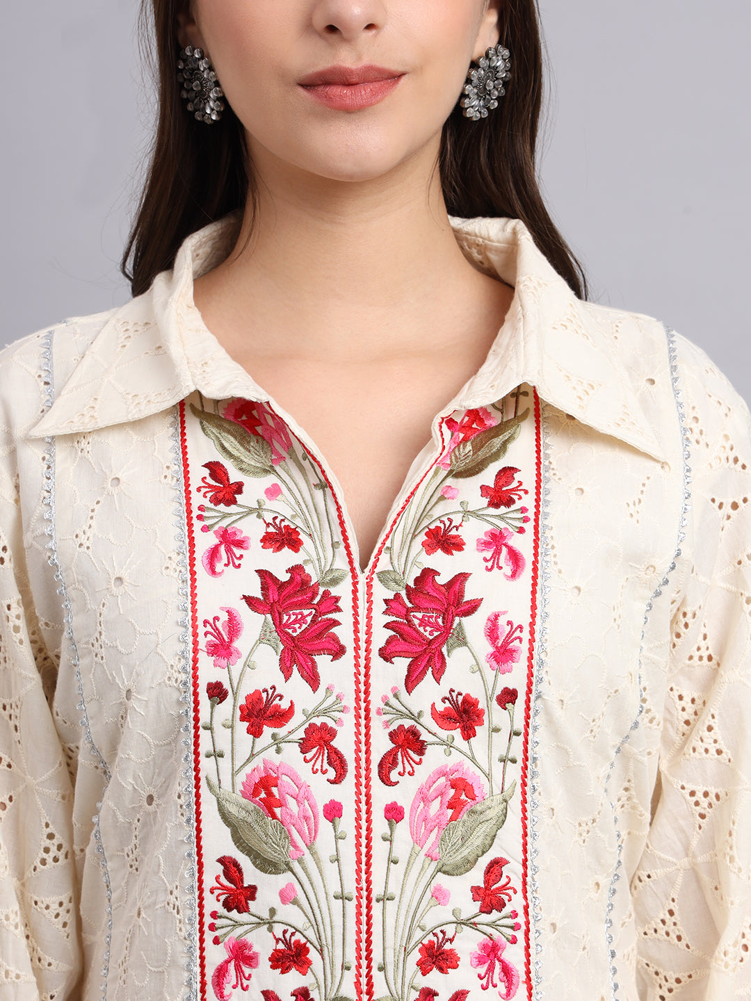 Fish Cut Kurta and Pants – Designer Ethnic Kurta Set for Women