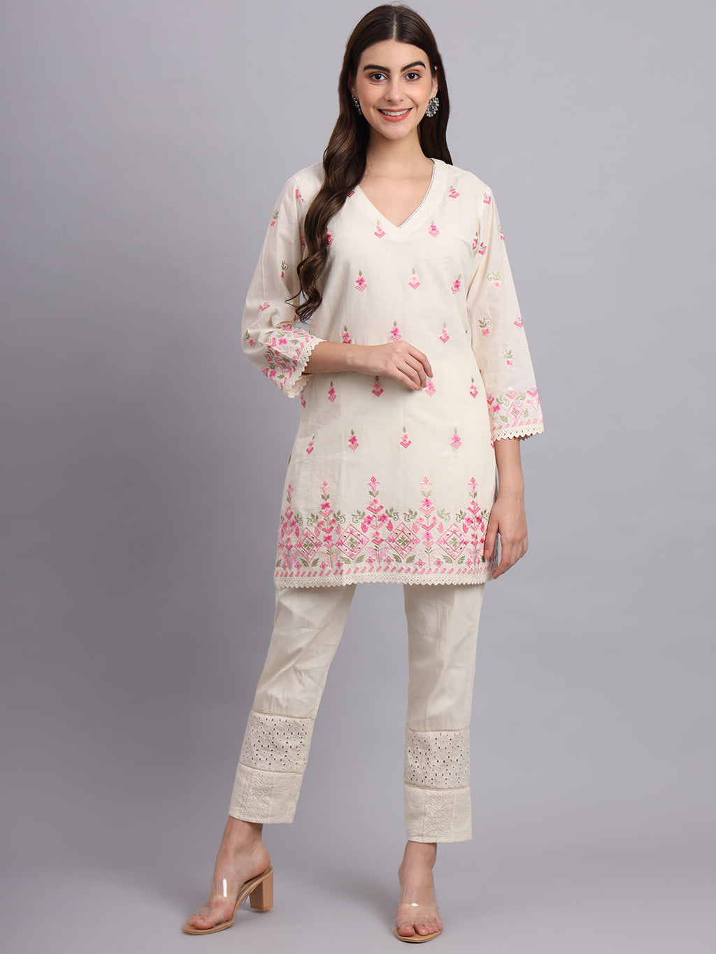 Safina Kurta and Pants (Short) – Women’s Ethnic Wear