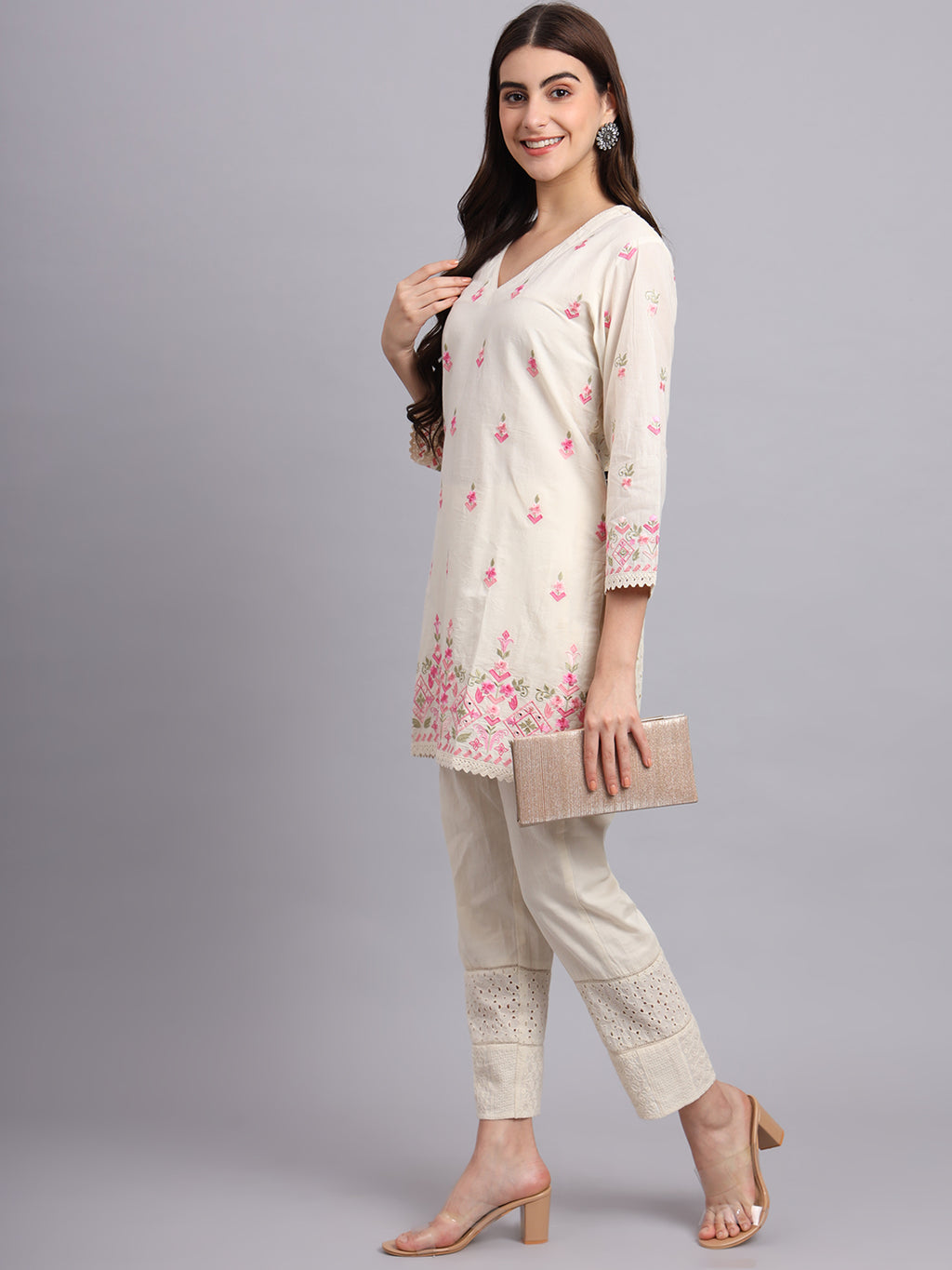 Safina Kurta and Pants (Short) – Women’s Ethnic Wear