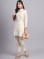 Zari Short Kurta and Pants Set – Trendy Party Wear & Ethnic Outfit for Women