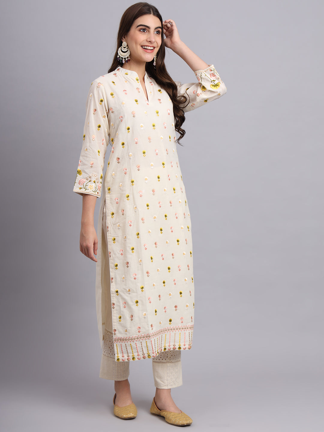 Buy Women's Kach Kurta and Pants – Stylish Ethnic Wear for Festivals & Weddings