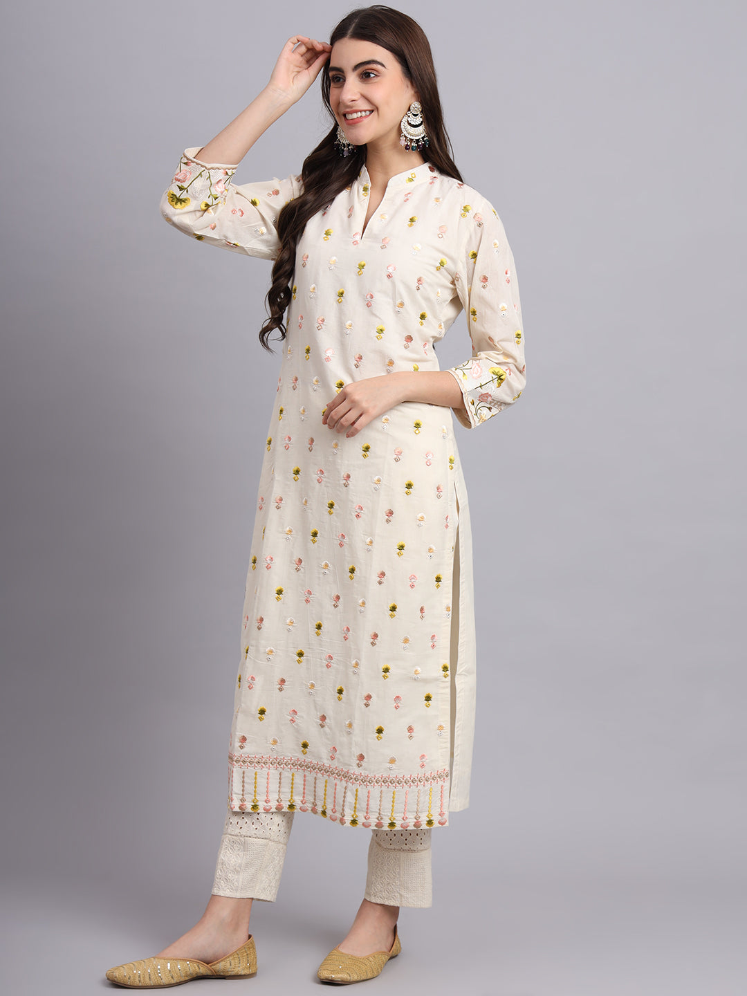 Buy Women's Kach Kurta and Pants – Stylish Ethnic Wear for Festivals & Weddings