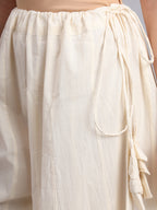 Women’s Zari Short Kurta Sharara Outfit – Modern Festive Collection